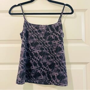 Express Body Contour cami tank top. Black / Grey